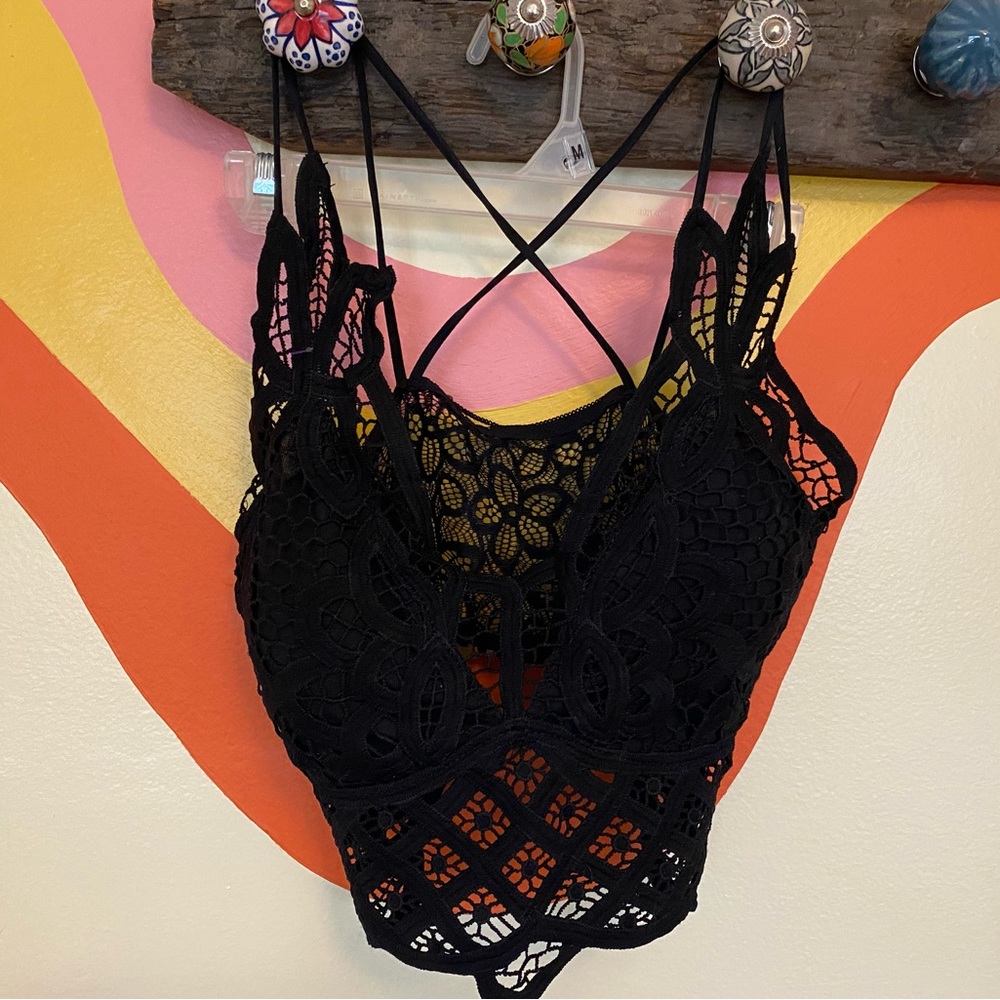 Black bralette